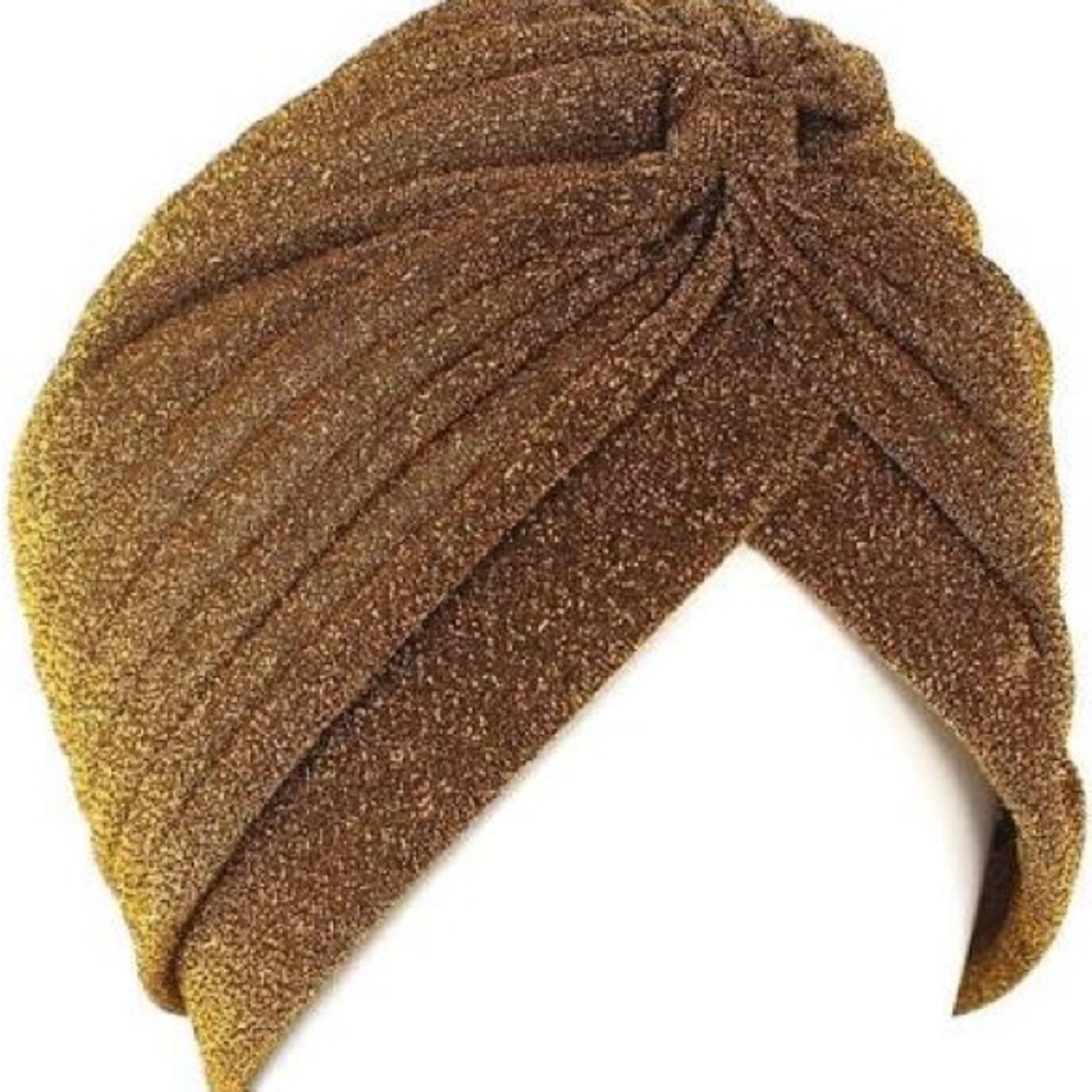 Set of 5 turbans - hat - scarf - wrap